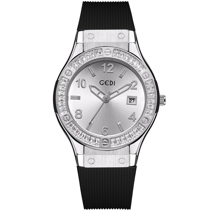 Luxury Watch Arabic - Fashion GEDI Light Luxury Diamond Inlaid