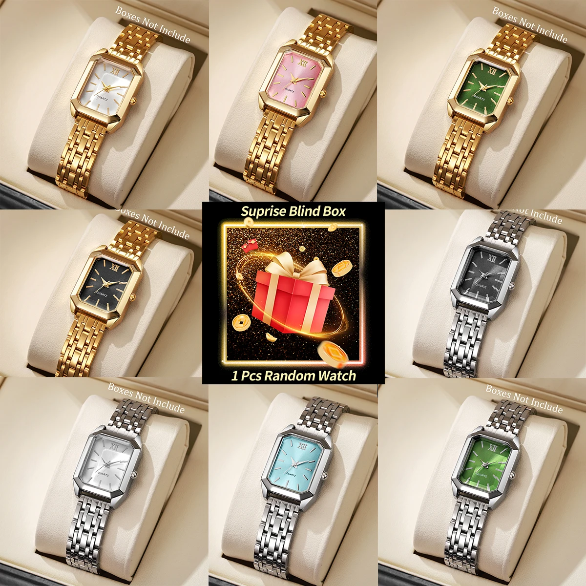 Ladies Luxury Watch - Surprise Blind Box Women Watch Random