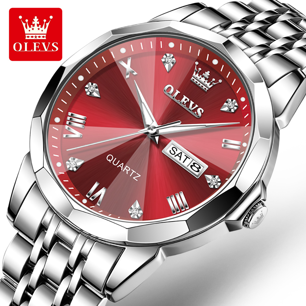 OLEVS Brand Original Business  - Luxury Watch Name ulasan dan harga