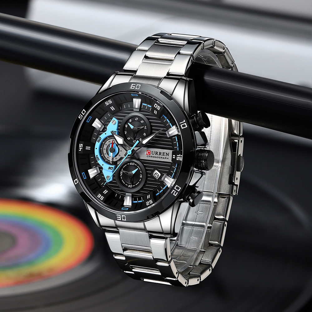 Watches For Men CURREN Man Wri - Luxury Watch Green ulasan dan harga