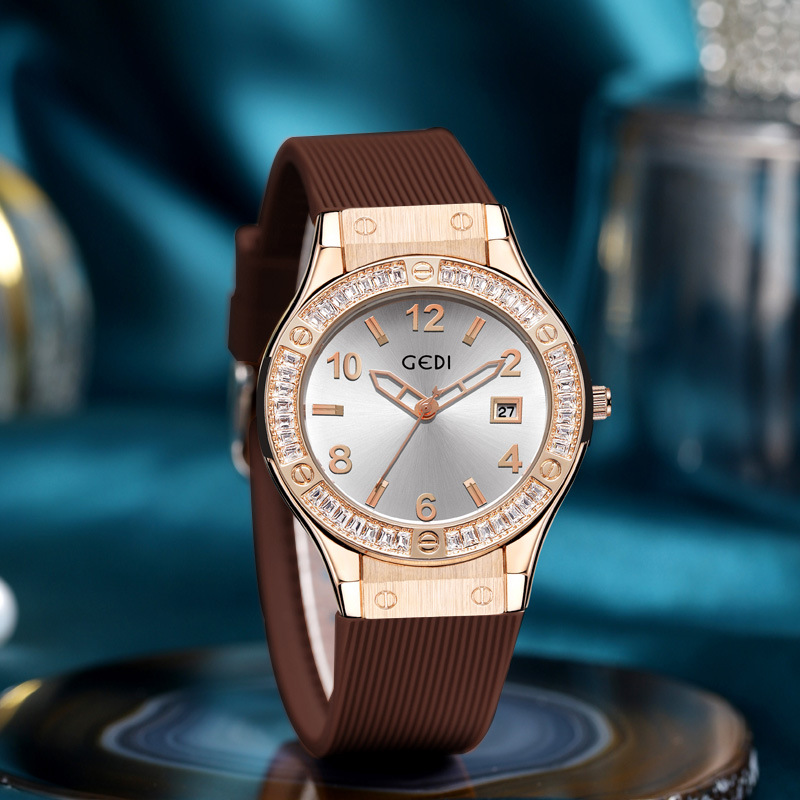 Fashion GEDI Light Luxury Diam - Luxury Watch Arabic ulasan dan harga