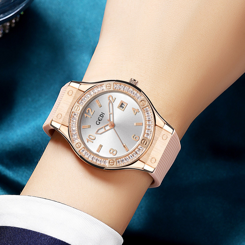 Fashion GEDI Light Luxury Diam - Luxury Watch Arabic ulasan dan harga