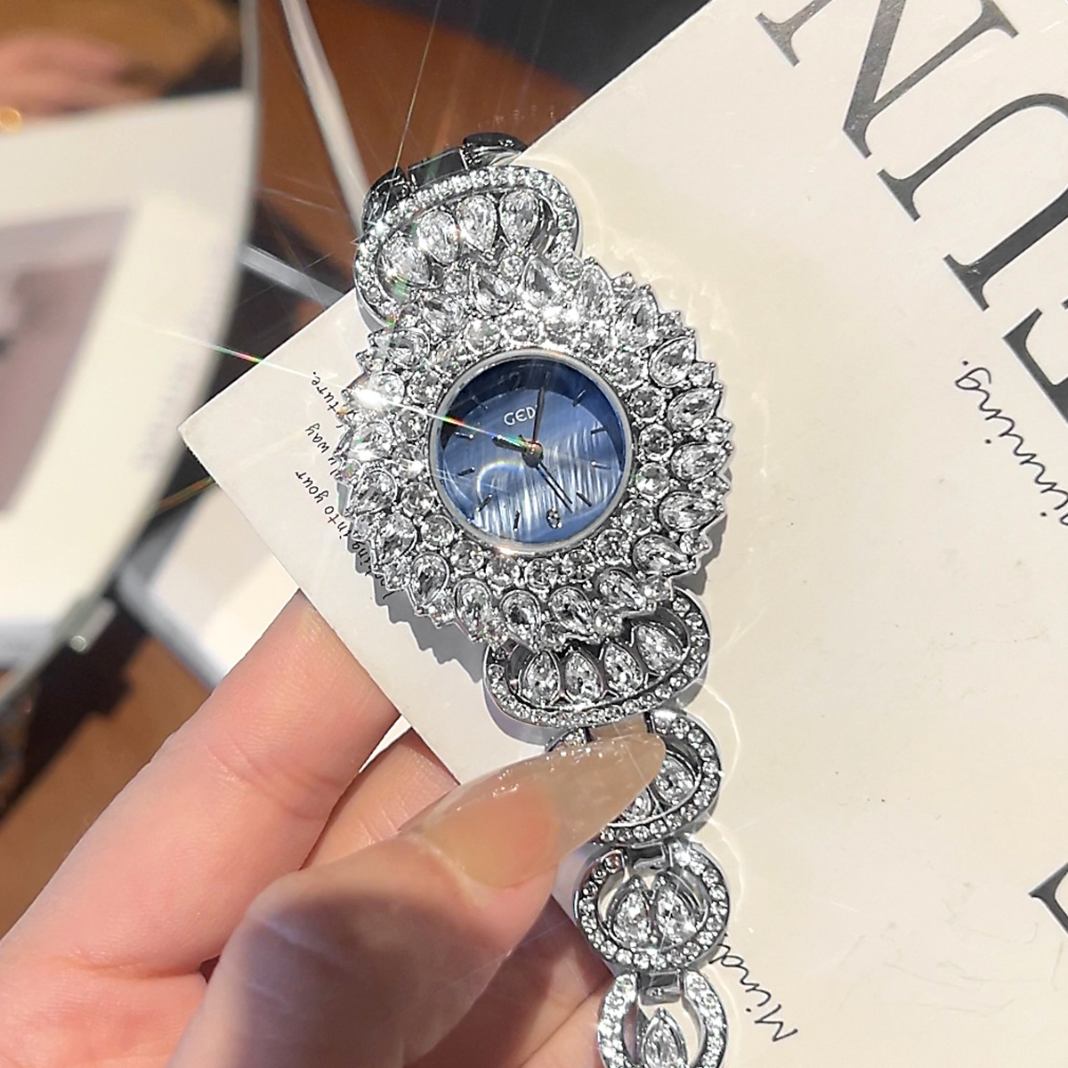 UTHAI CQ443 Fashionable Luxury - Ladies Luxury Watch ulasan dan harga