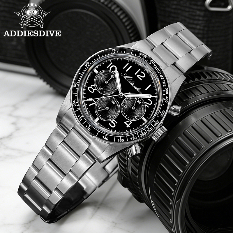 ADDIESDVIE 2026 Men's Chronogr - Luxury Watch Second Hand ulasan dan harga