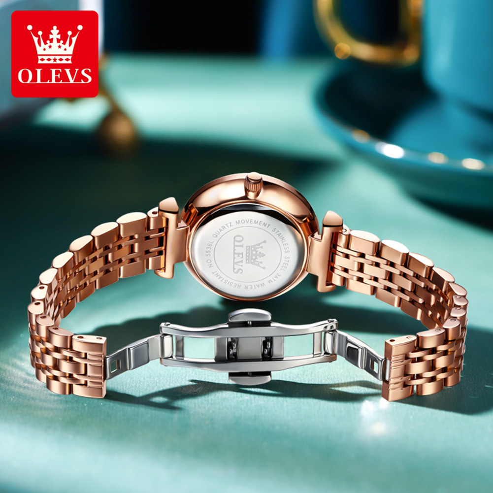 OLEVS 5536 Brand Beautiful Wom - Ladies Luxury Watch ulasan dan harga