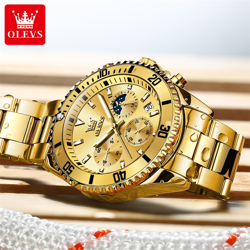 OLEVS Watch Men Top Brand Luxu - Luxury Watch Name ulasan dan harga