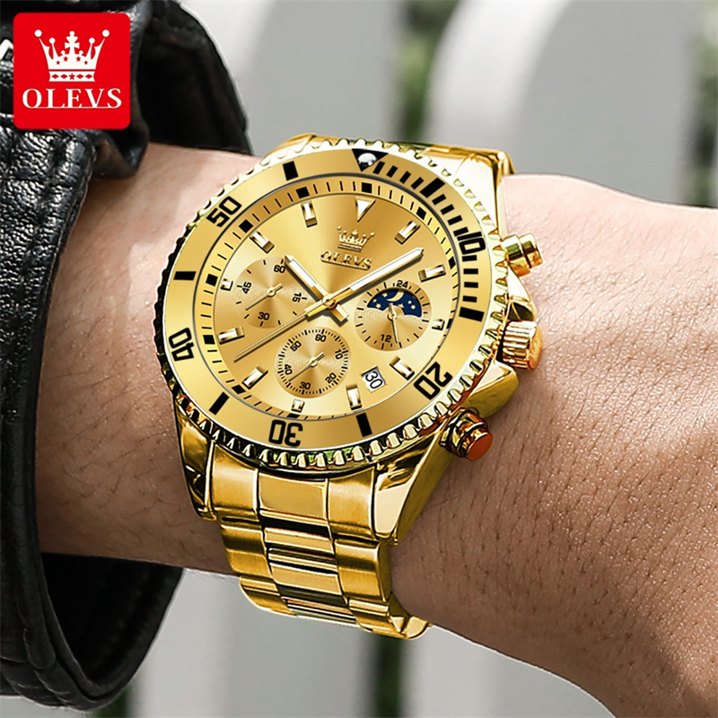 OLEVS Watch Men Top Brand Luxu - Luxury Watch Name ulasan dan harga