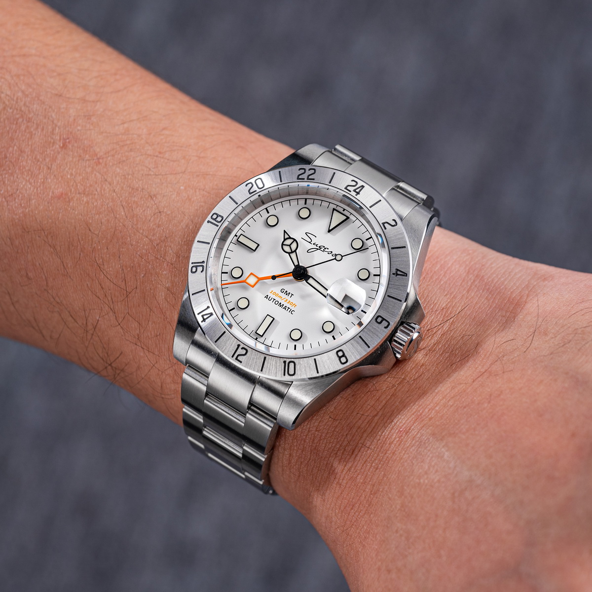 Sugess Men Watch GMT Automatic - Rolex Watch Submariner ulasan dan harga