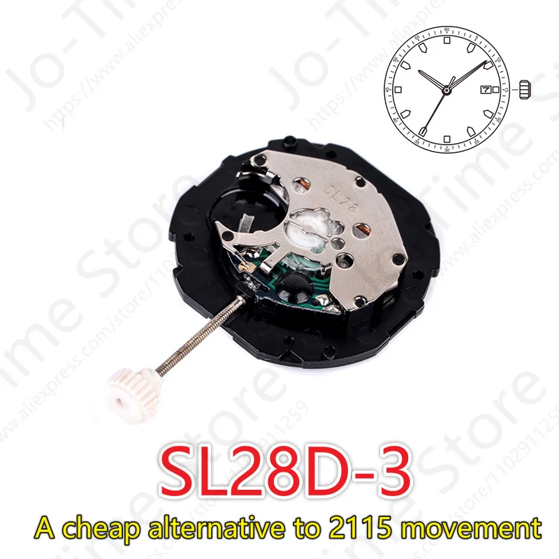 Sunon SL28-3 Quartz Movement T - Perpetual Calendar Watch ulasan dan harga