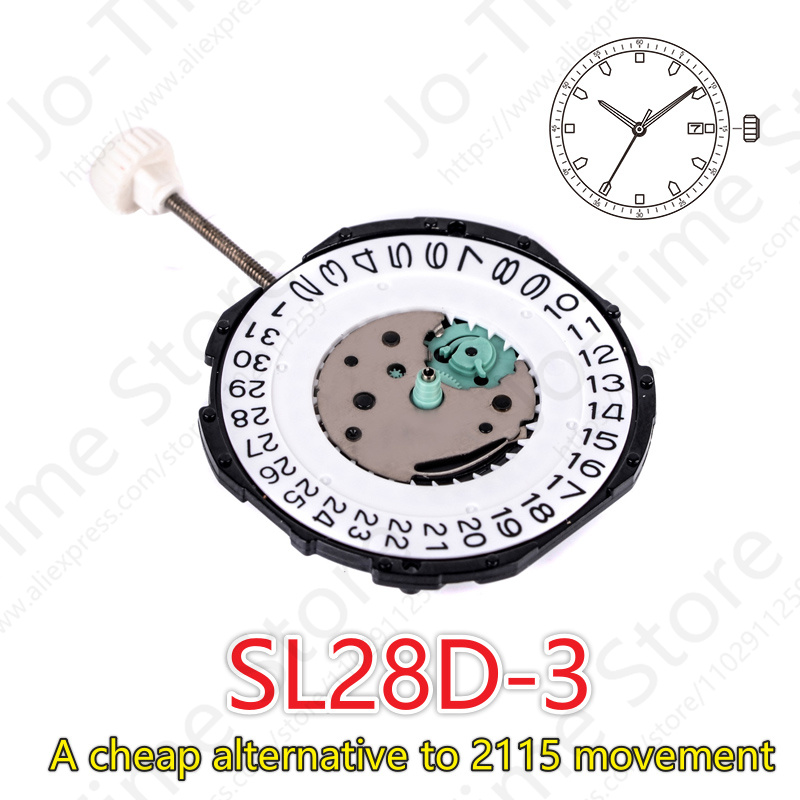 Sunon SL28-3 Quartz Movement T - Perpetual Calendar Watch ulasan dan harga
