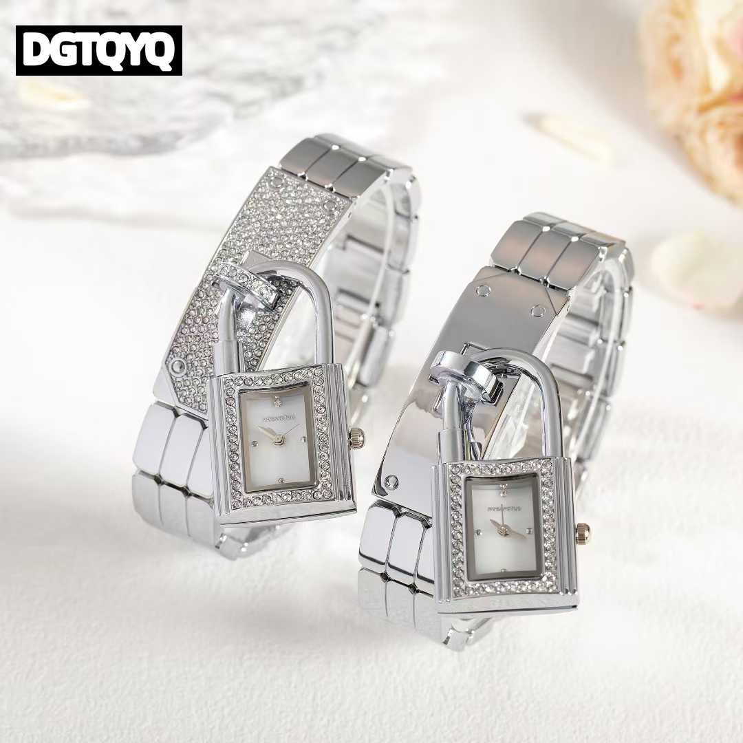 Ladies Sliver Detachable Lock  - Luxury Watch Arabic ulasan dan harga
