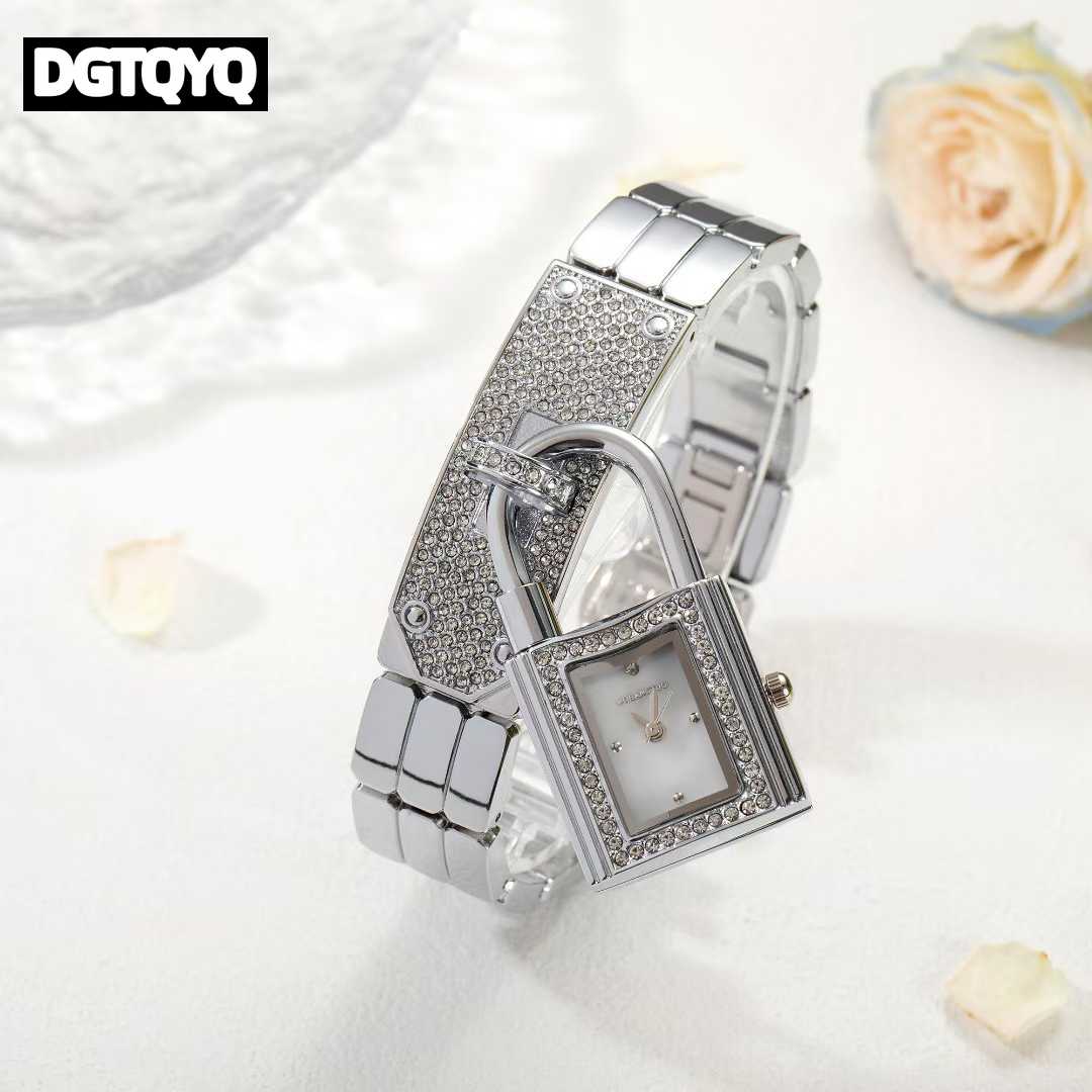 Ladies Sliver Detachable Lock  - Luxury Watch Arabic ulasan dan harga