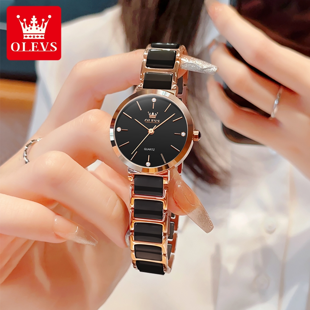 OLEVS Women Watch 5877 Luxury  - Ladies Luxury Watch ulasan dan harga