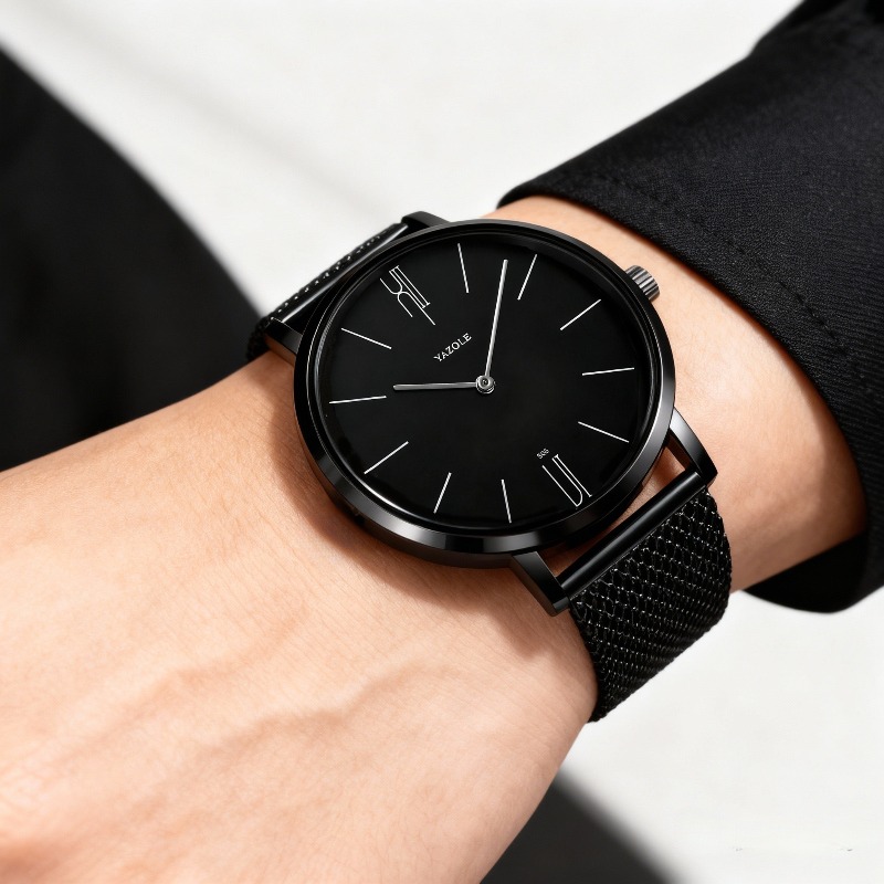 Fashion Simple Men Watch TOP B - Luxury Watch Name ulasan dan harga