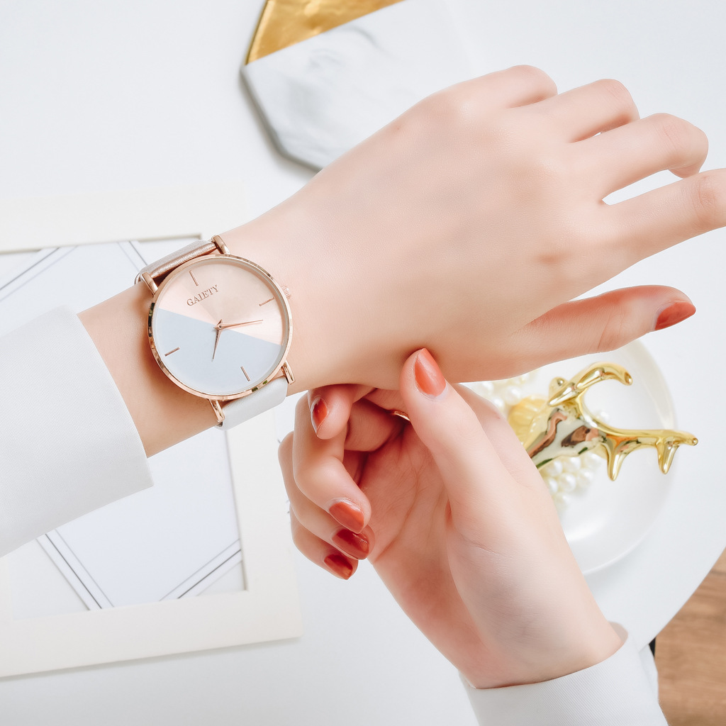 Top Brand Women's Watch Leathe - Luxury Watch Green ulasan dan harga
