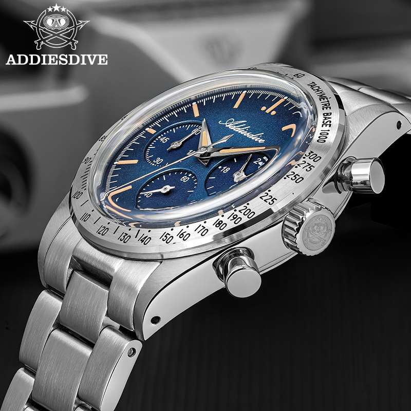 ADDIESDIVE New Men Watches Chr - Luxury Watch Second Hand ulasan dan harga
