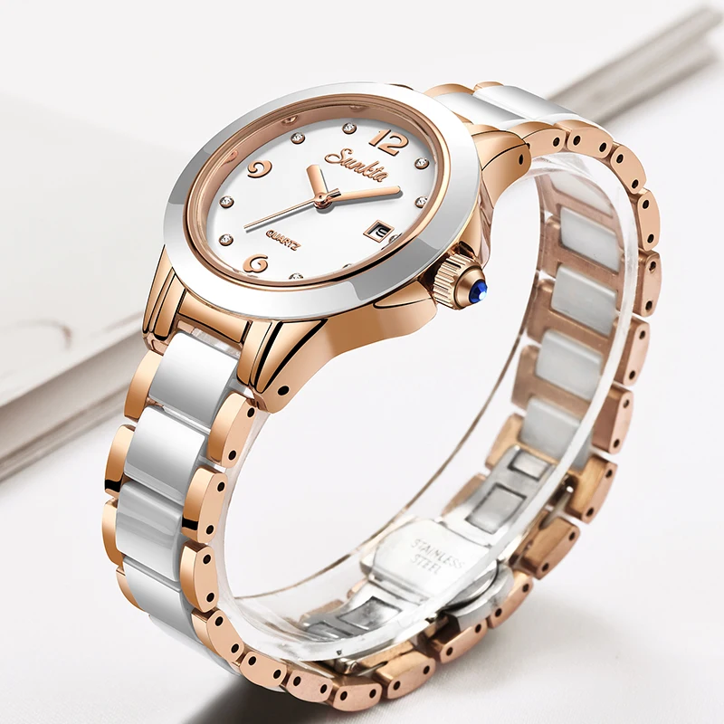 Sunkta Fashion Casual Quartz W - Ladies Luxury Watch ulasan dan harga