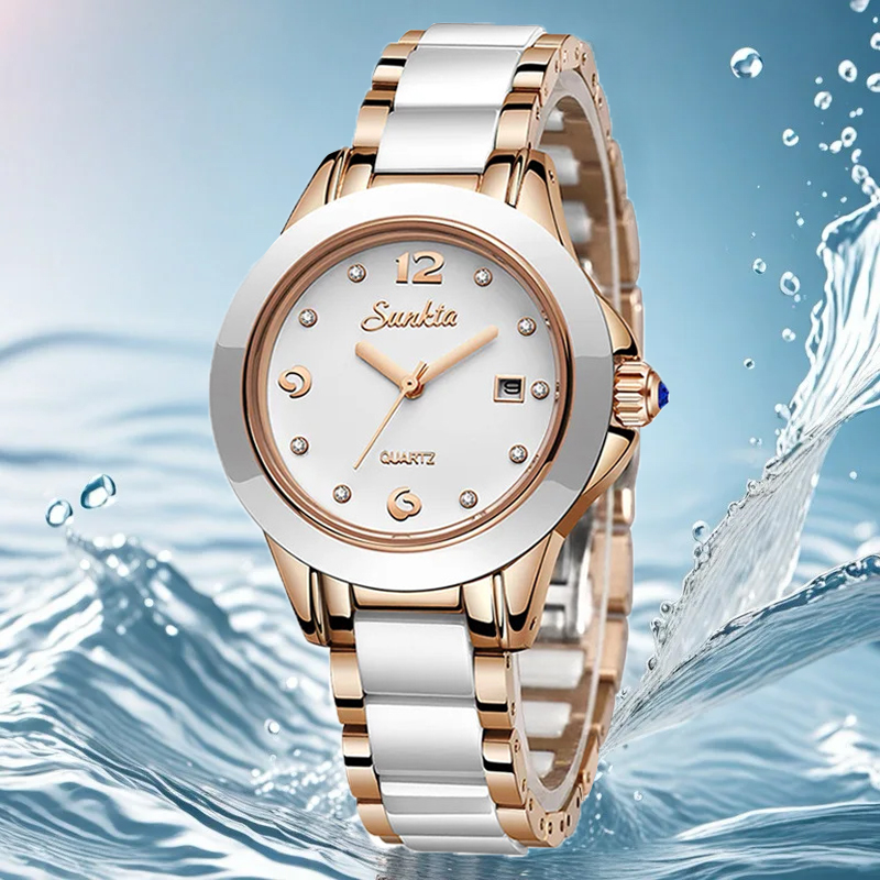 Sunkta Fashion Casual Quartz W - Ladies Luxury Watch ulasan dan harga