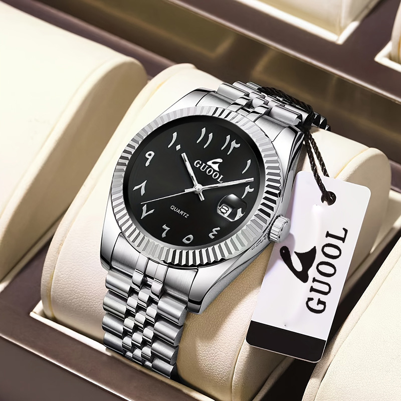 New Hot-Selling Men's Stainles - Luxury Watch Arabic ulasan dan harga