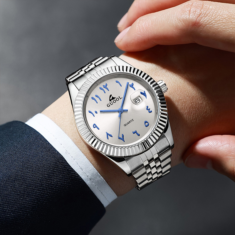New Hot-Selling Men's Stainles - Luxury Watch Arabic ulasan dan harga
