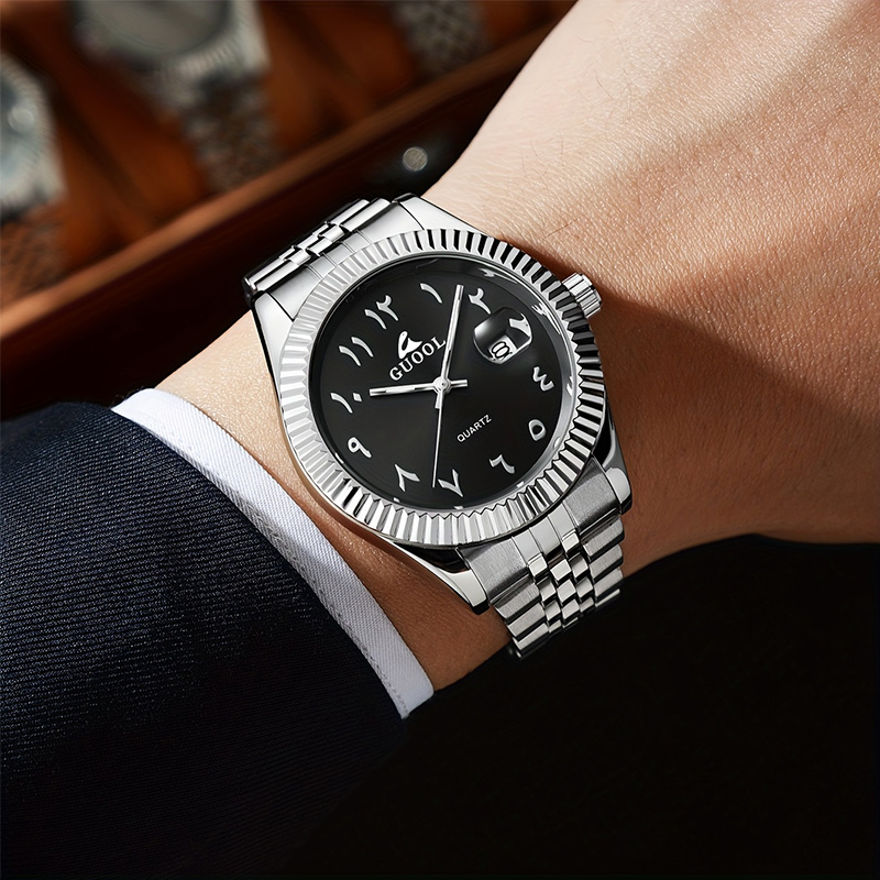 New Hot-Selling Men's Stainles - Luxury Watch Arabic ulasan dan harga