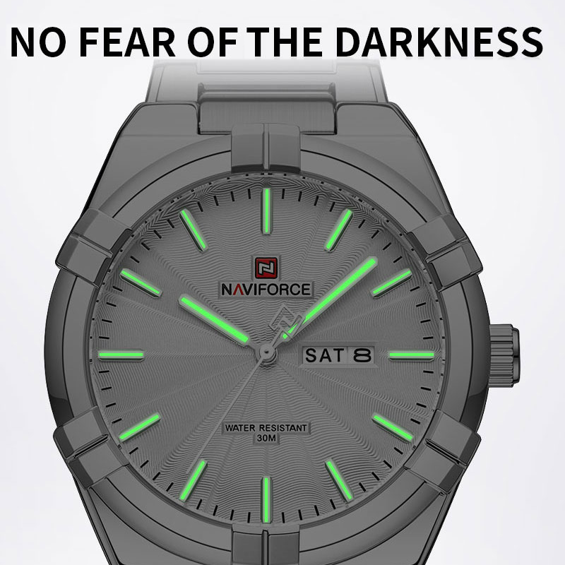 Top Brand NAVIFORCE Men's Watc - Luxury Watch Name ulasan dan harga