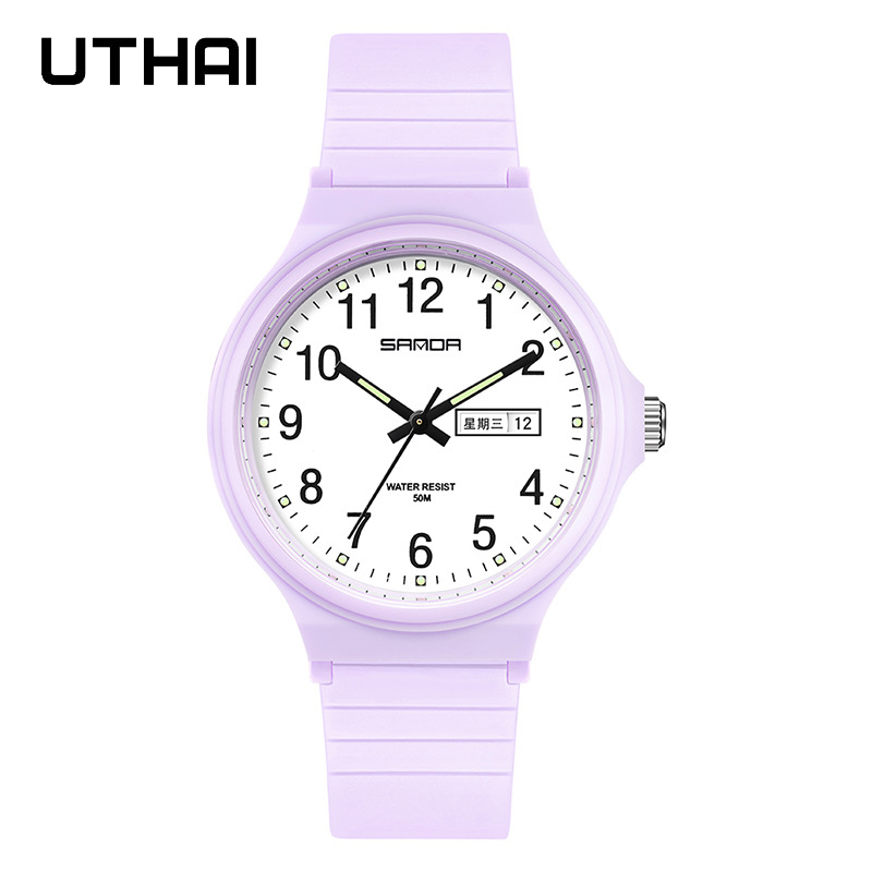 UTHAI L02 Women's Watch Fashio - Perpetual Calendar Watch ulasan dan harga