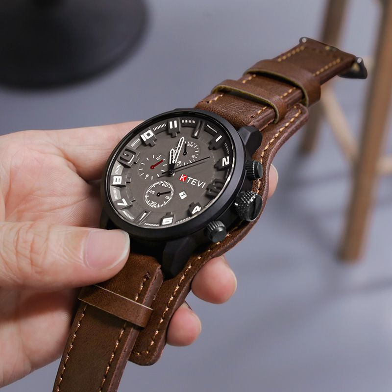 Fashion Arabic Dial Men Quartz - Luxury Watch Arabic ulasan dan harga