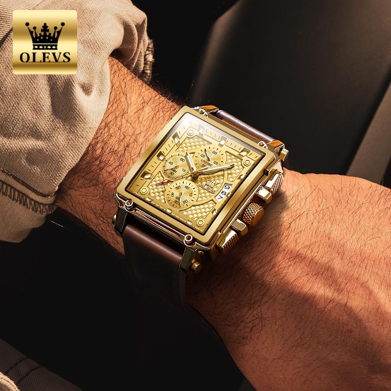 OLEVS Brand Mens Watches Water - Luxury Watch Name ulasan dan harga