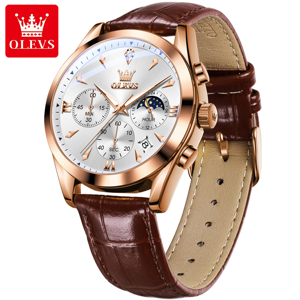 OLEVS Brand New Fashion Quartz - Luxury Watch Name ulasan dan harga