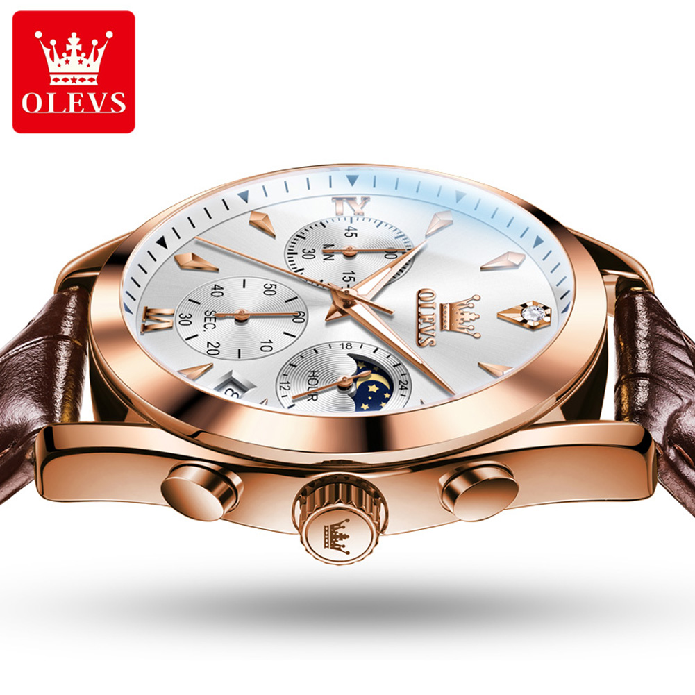 OLEVS Brand New Fashion Quartz - Luxury Watch Name ulasan dan harga