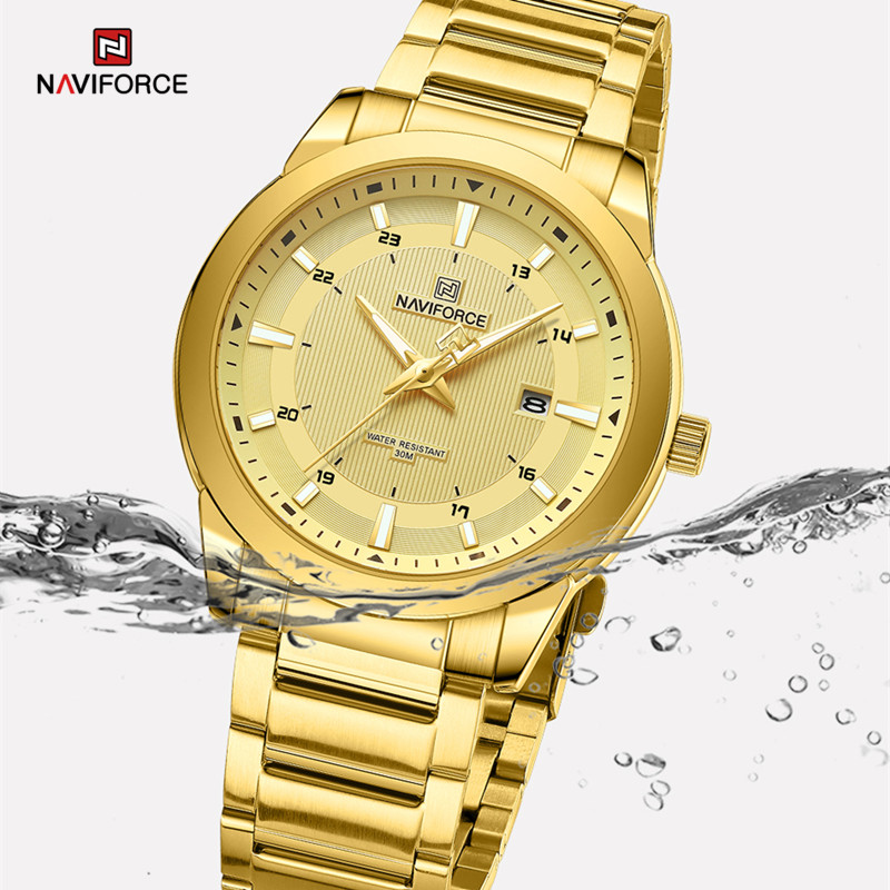 2024 Top Brand NAVIFORCE Mens  - Luxury Watch Name ulasan dan harga