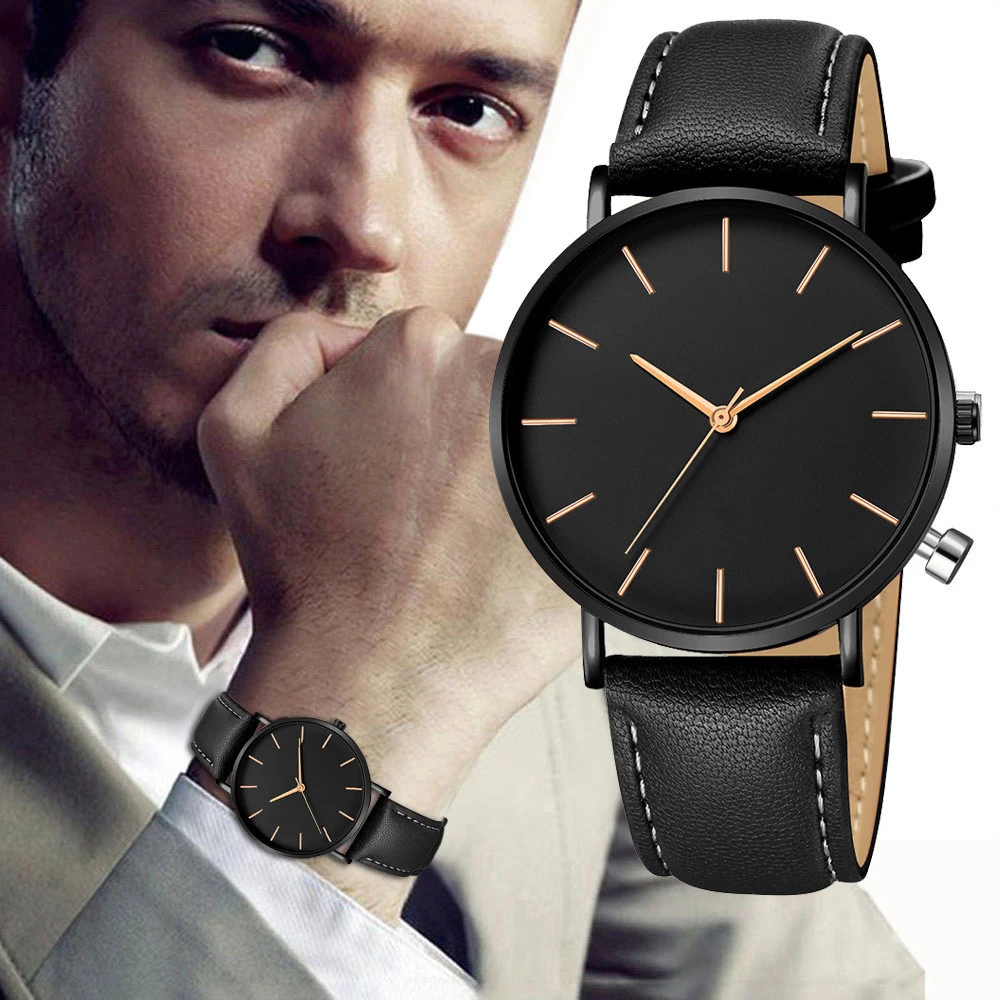 Simple Style Analog Quartz Men - Luxury Watch Name ulasan dan harga