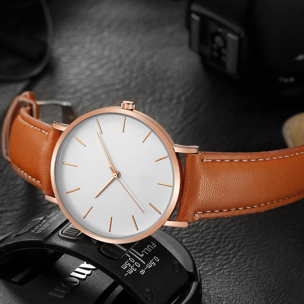 Simple Style Analog Quartz Men - Luxury Watch Name ulasan dan harga